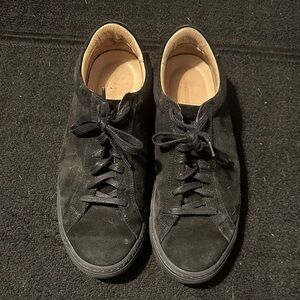 Suitsupply Black Suede Sneakers